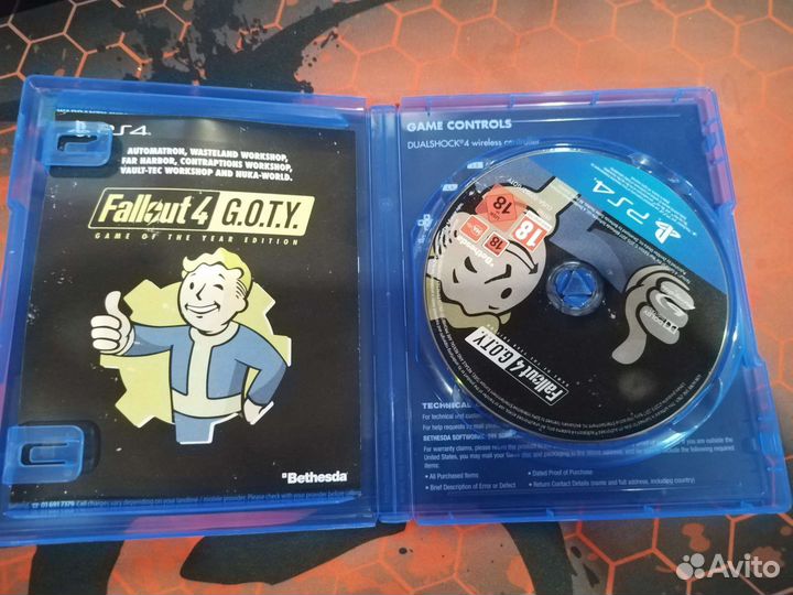 Fallout 4 goty ps4 (новый) ENG