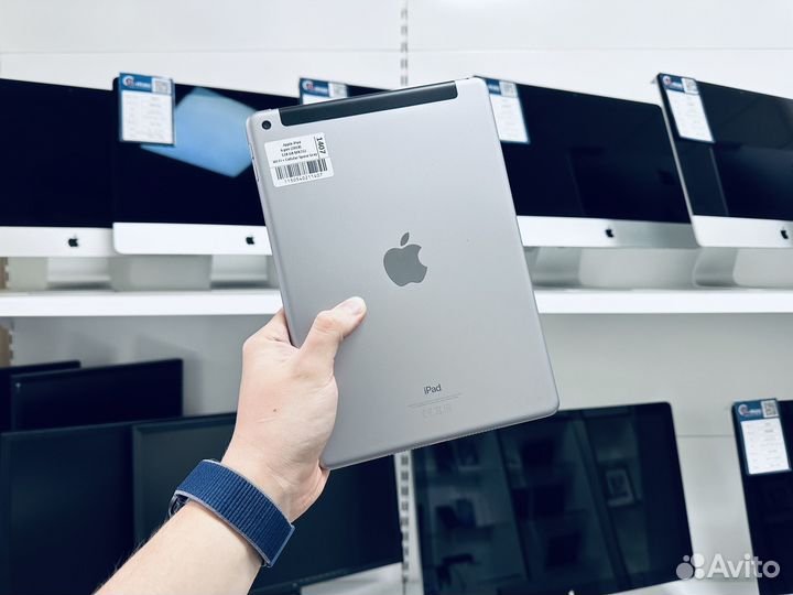 iPad 6 128 gb Wi-Fi + LTE Space Gray (1407)