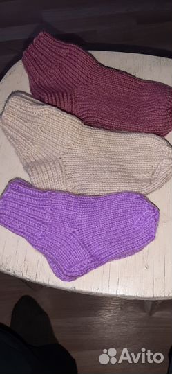Носки вязаные для детей