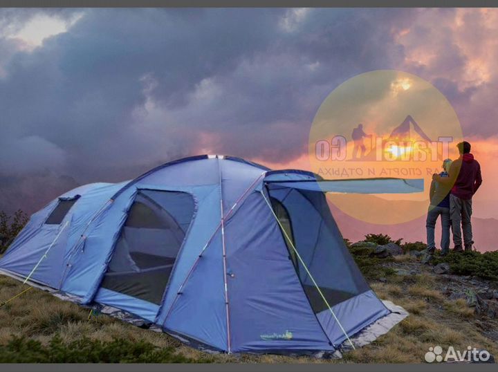 Палатка семейная четырехместная
