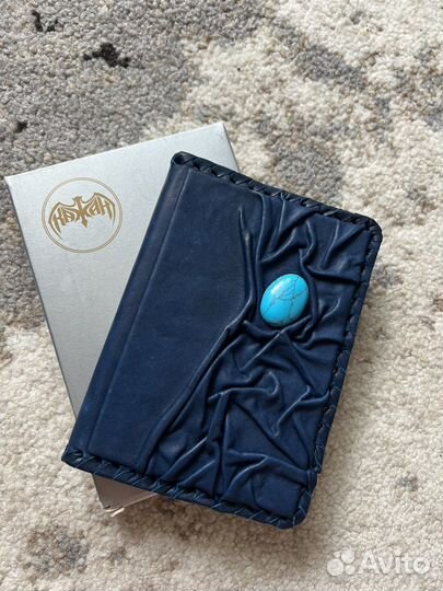 Обложка на документы, натуральная кожа