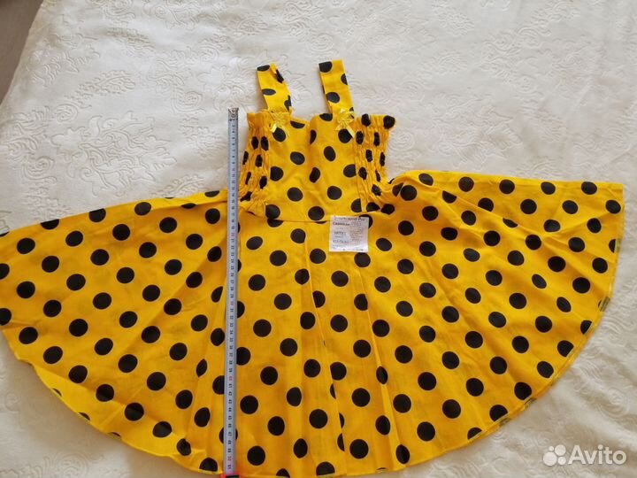 Красивое платье для девочки,хб