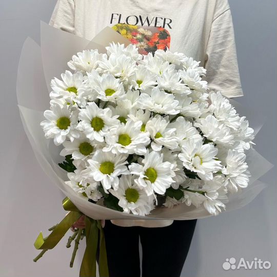 Букет 7 ромашек 