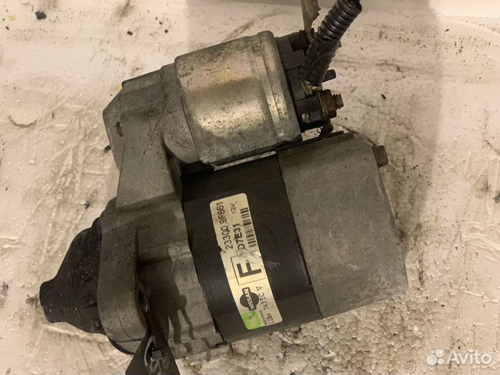 Стартер Nissan Primera Almera d7e31 QG15 QG16 QG18