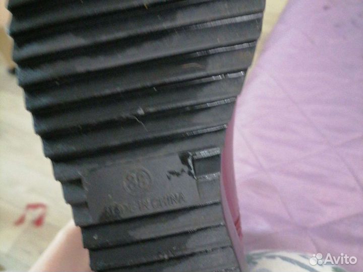 Сапожки резиновые