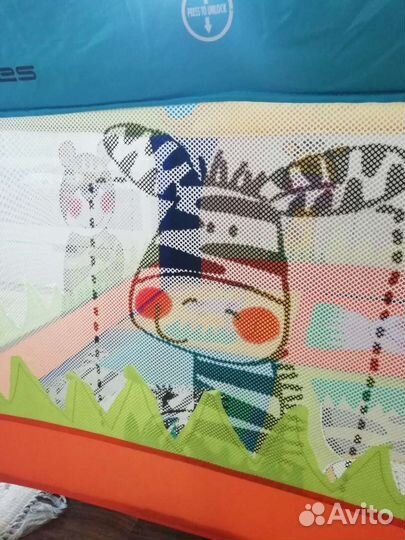 Манеж детский складной