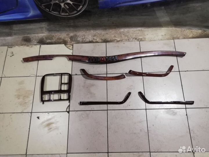 Деревянные вставки дерево салона Mercedes W220