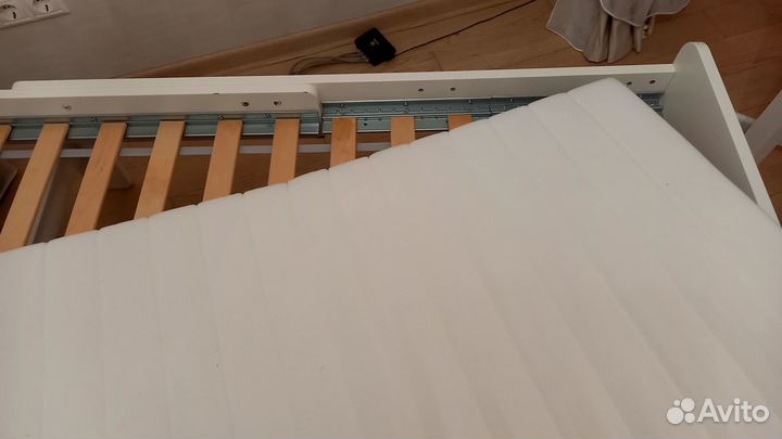 Кровать детская икеа slakt с матрасом икеа