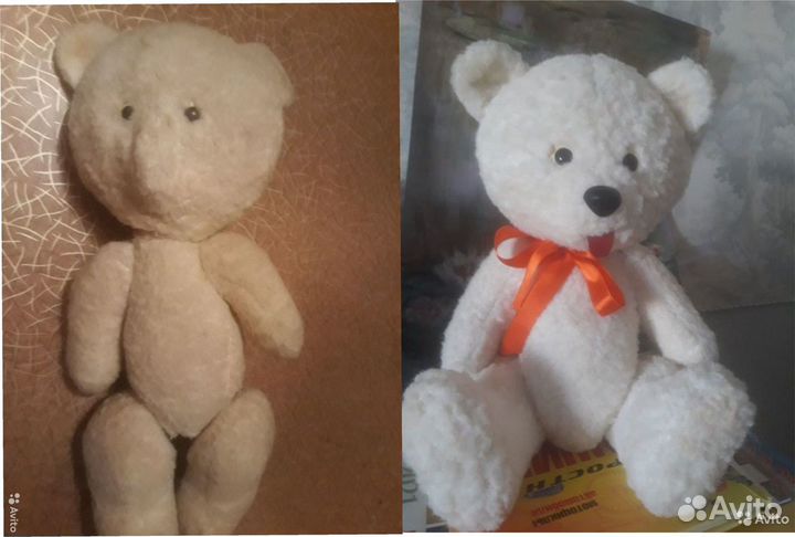 Реставрация мишек игрушек кукол