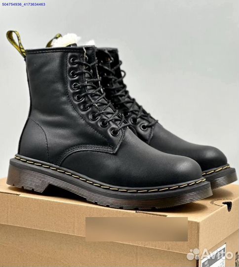 Ботинки Dr. Martens с мехом (Арт.79434)