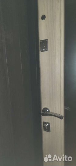 Дверь входная металлическая с зеркалом