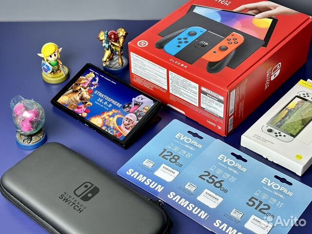 Nintendo Switch Oled прошитая Pico / Hwfly