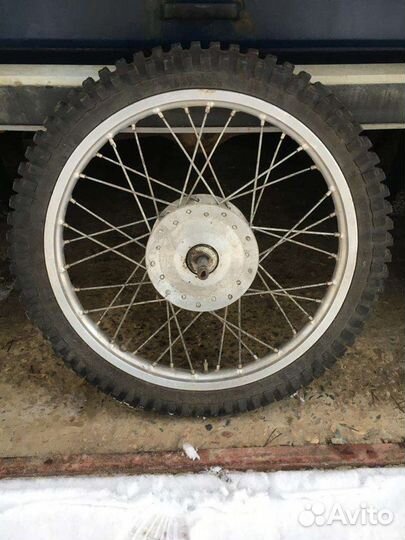 Колëса переднее и заднее(алюминий) чезет 500 кросс