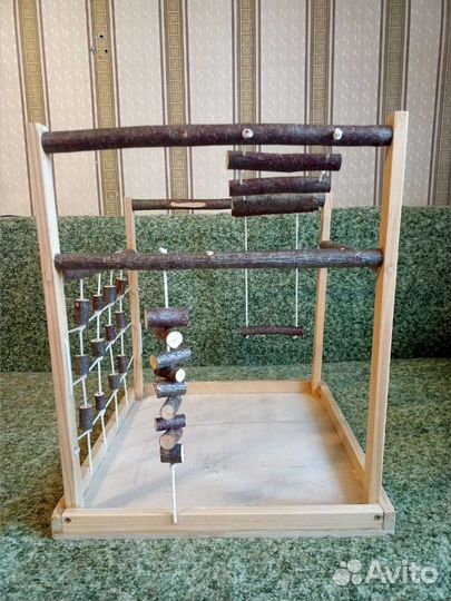 Игровой комплекс для попугая