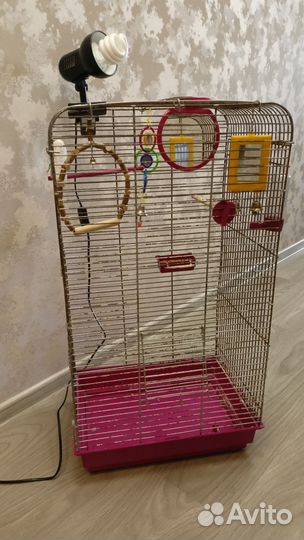 Клетка для попугая бу