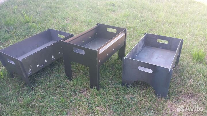 Мангал разборный 1.2-2-2.5 -3 мм