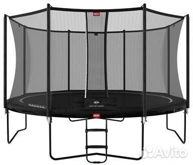 Батут Berg Grand Favorit Regular 520 Black с сетко