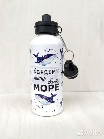 Питьевая бутылка с изображением