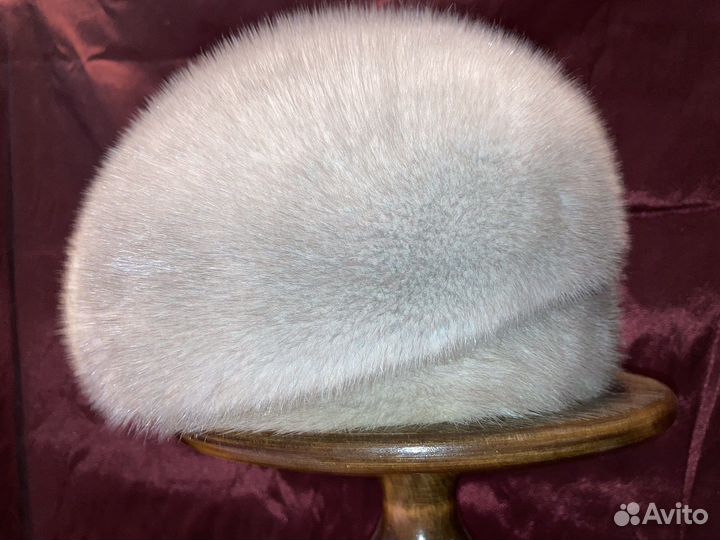 Шапка норковая женская 58 р-р