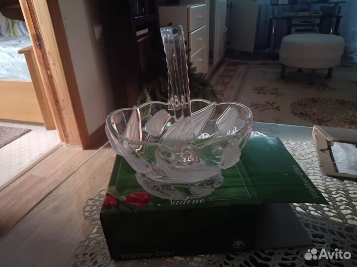 Конфетница,салатник,новая в упаковке