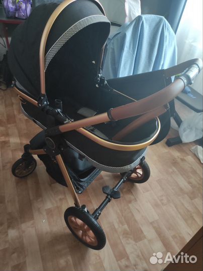 Коляска-трансофрмер 2 в 1 Luxmom V9