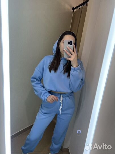 Флисовый костюм женский
