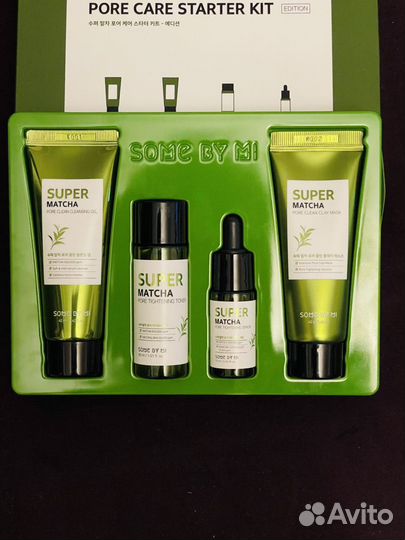 Набор для очищения с чаем матча Some by mi