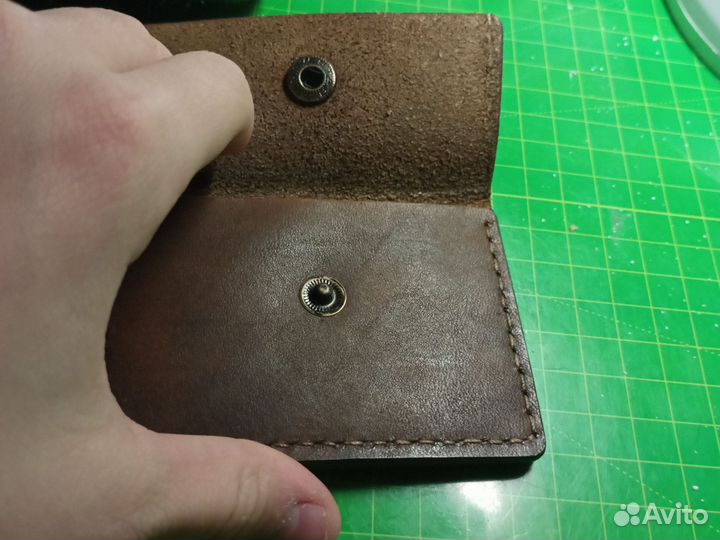 Кошелек натуральная кожа ручная работа
