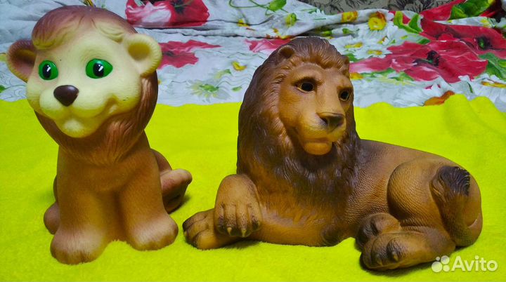 Резиновые игрушки завода огонёк большие