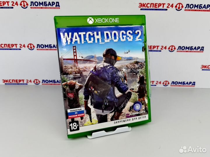Диск Xbox One игра Watch Dogs 2 от Ubisoft (эшп)
