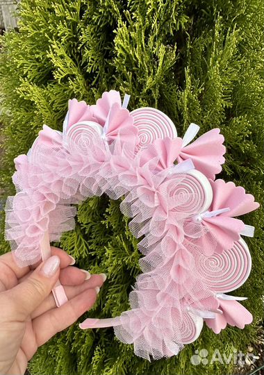 Ободок конфетка