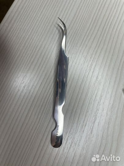 Пинцет для наращивания ресниц Vivienne