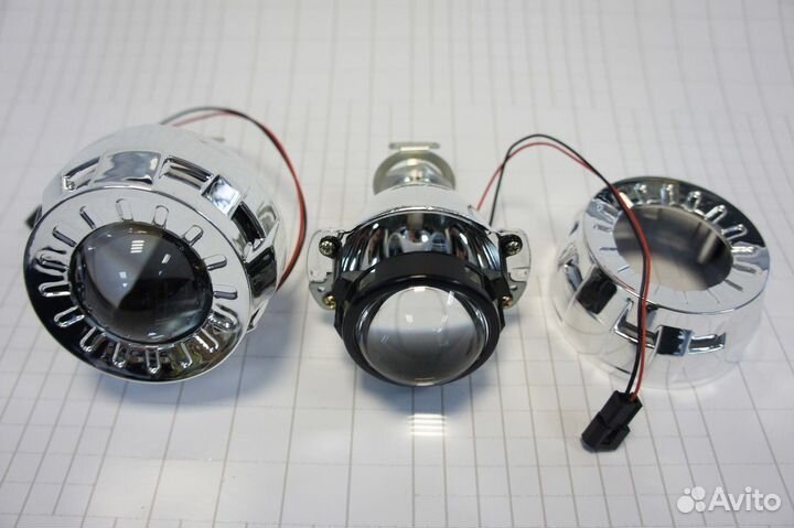 Биксеноновые линзы mini 1.8