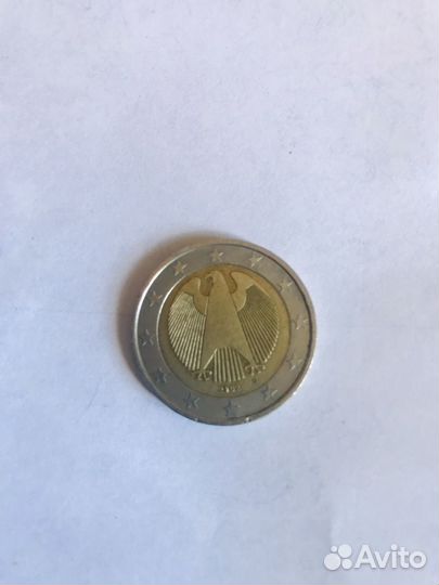 2 Euro(евро) 2002 германия