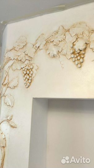Гипсовый барельеф