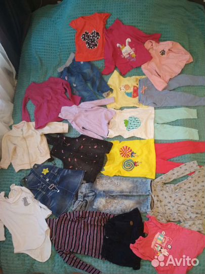 Детская одежда пакетом от 80 до 92 размера