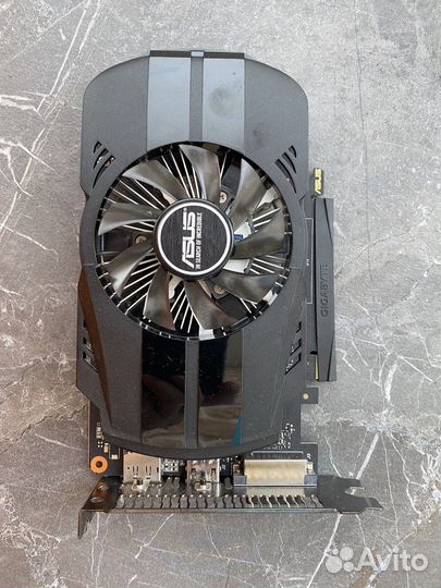 Видеокарта asus Phoenix GeForce GTX 1050 Ti 4GB