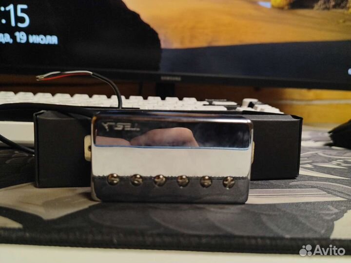 Звукосниматель Tesla plasma-x1-cr-ne