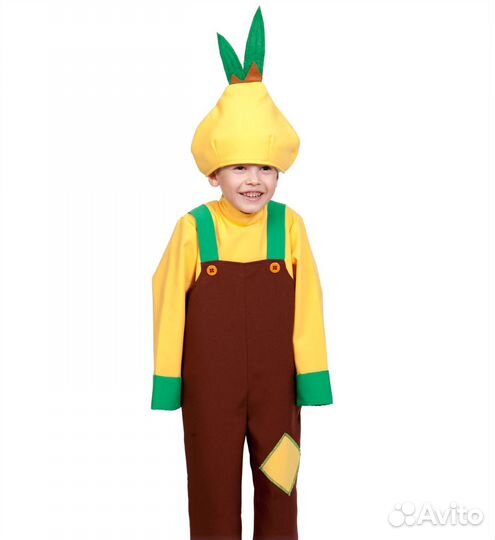 Костюм Лук Чипполино (напрокат)