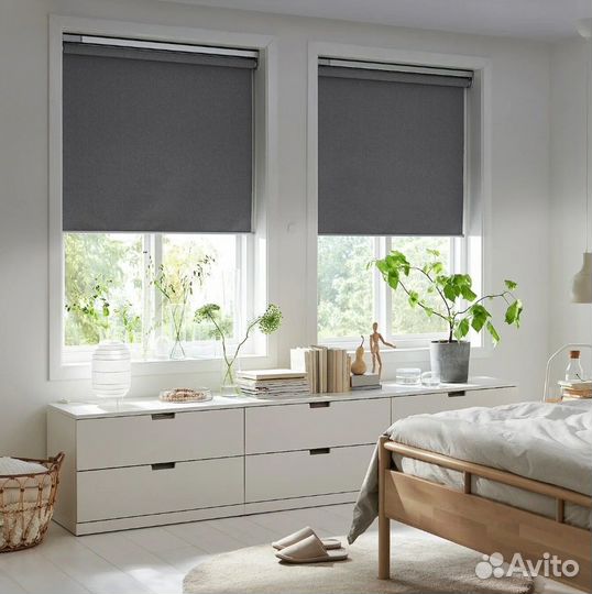 Штора рулонная IKEA fyrtur (икеа фюртюр), 80x195 с