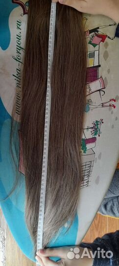 Волосы на заколках искусственные