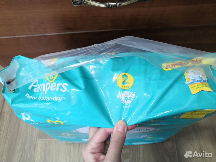 Подгузники Pampers 2 94 шт
