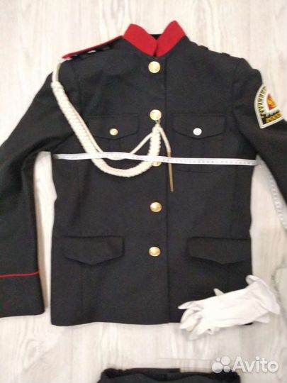 Кадетская форма для девочки парадная на рост 146