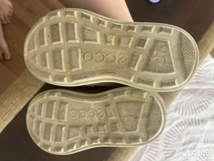 Сапоги для девочки ecco 27 размер