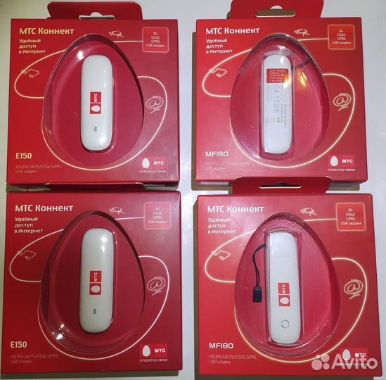3G модем Huawei E150 и MF180, новый