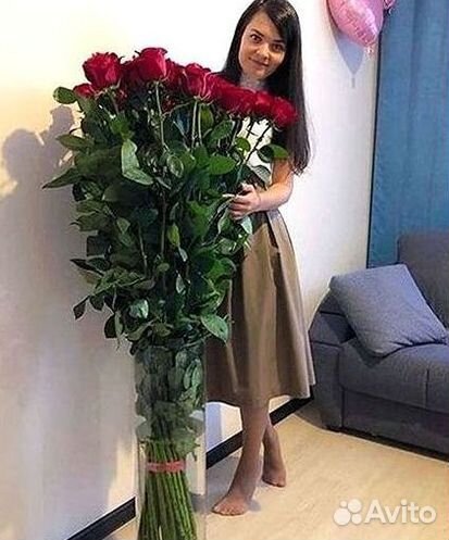 Высокие розы Гигантские розы Доставка цветов