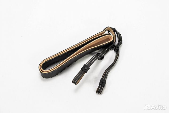 Ремень кожаный для фотокамеры с логотипом Nikon