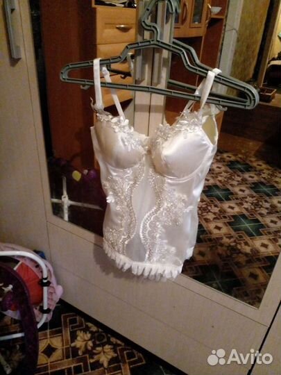 Топ корсет белый