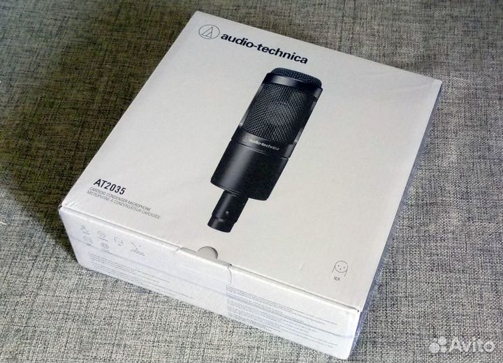 Audio-Technica AT2035 микрофон для записи в студии