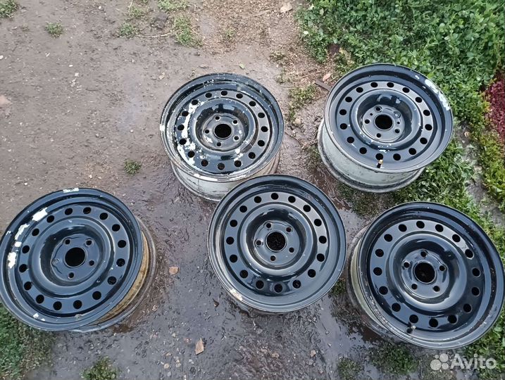 Штампованные диски r15 5x100